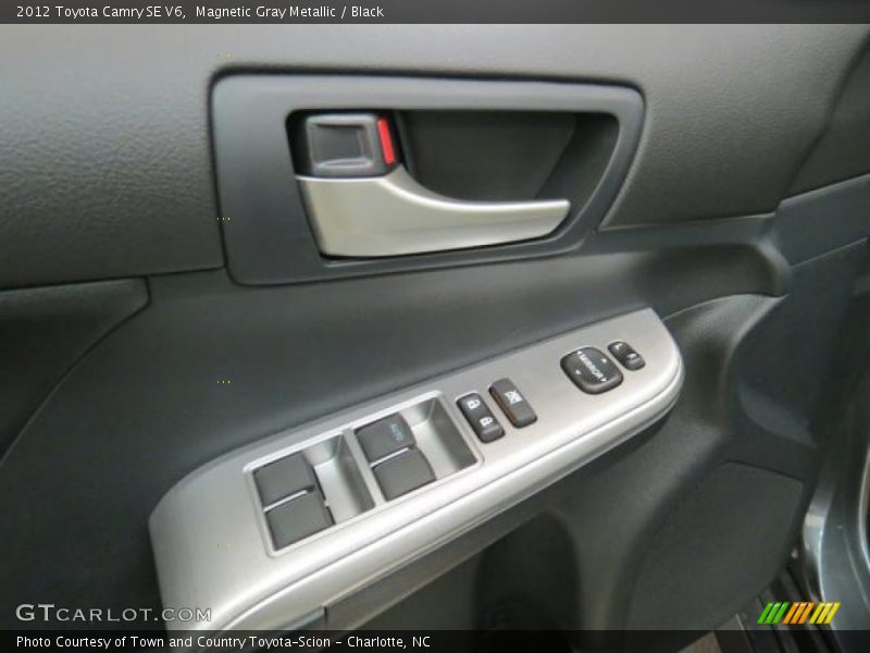 Magnetic Gray Metallic / Black 2012 Toyota Camry SE V6