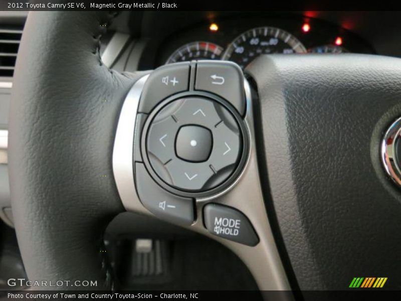 Magnetic Gray Metallic / Black 2012 Toyota Camry SE V6