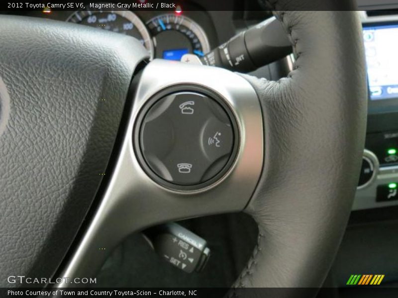 Magnetic Gray Metallic / Black 2012 Toyota Camry SE V6