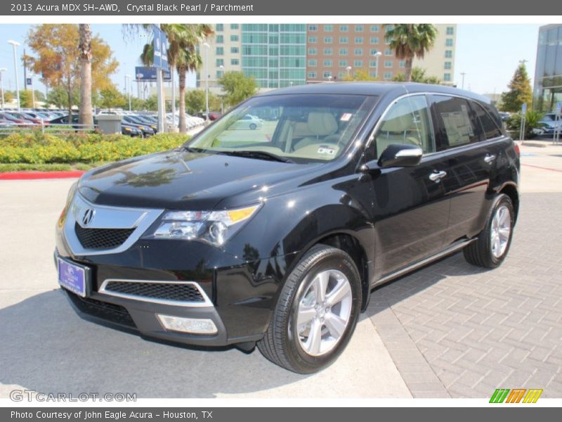 Crystal Black Pearl / Parchment 2013 Acura MDX SH-AWD