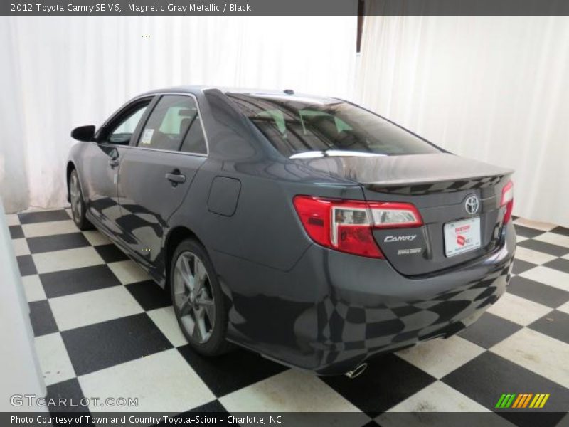 Magnetic Gray Metallic / Black 2012 Toyota Camry SE V6