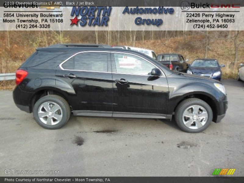 Black / Jet Black 2013 Chevrolet Equinox LT AWD