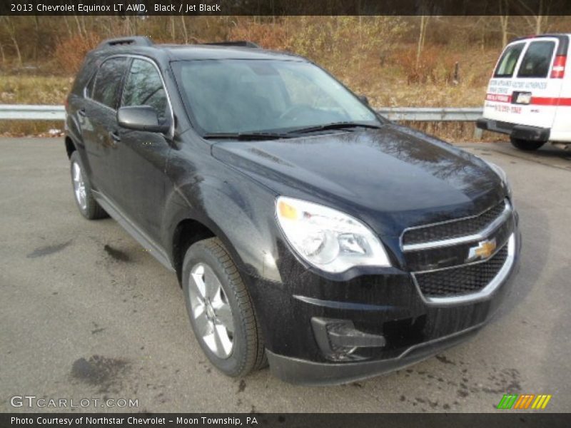 Black / Jet Black 2013 Chevrolet Equinox LT AWD