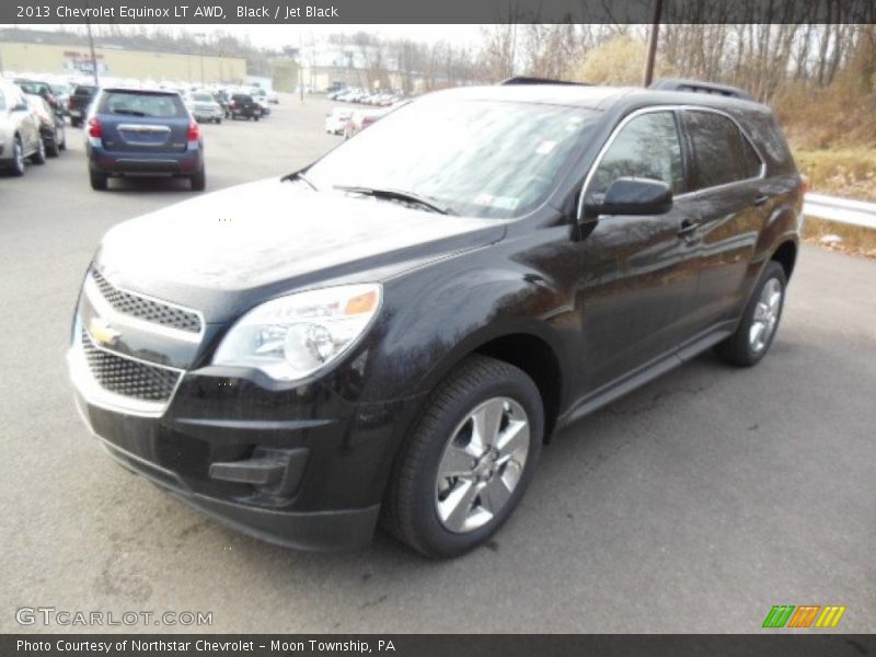 Black / Jet Black 2013 Chevrolet Equinox LT AWD