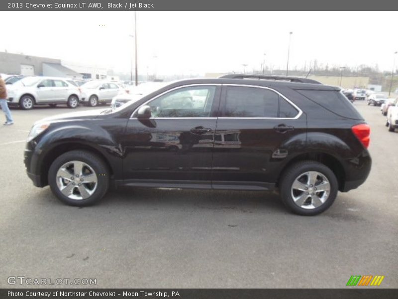 Black / Jet Black 2013 Chevrolet Equinox LT AWD