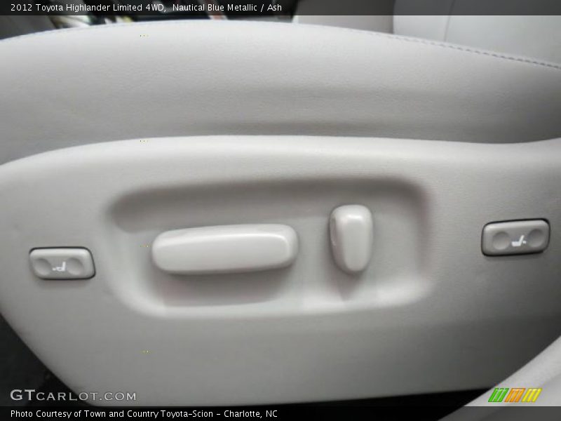 Nautical Blue Metallic / Ash 2012 Toyota Highlander Limited 4WD