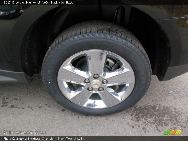 Black / Jet Black 2013 Chevrolet Equinox LT AWD