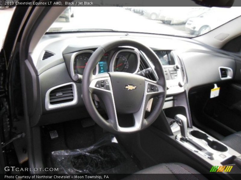 Black / Jet Black 2013 Chevrolet Equinox LT AWD