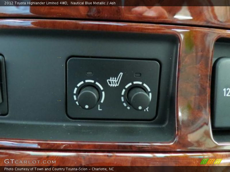 Nautical Blue Metallic / Ash 2012 Toyota Highlander Limited 4WD