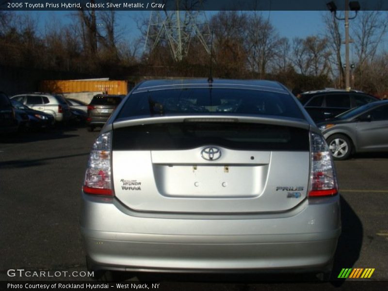 Classic Silver Metallic / Gray 2006 Toyota Prius Hybrid