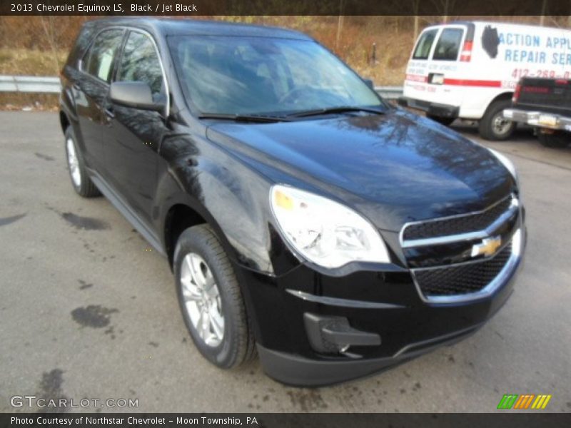 Black / Jet Black 2013 Chevrolet Equinox LS