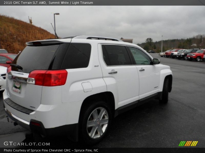 Summit White / Light Titanium 2010 GMC Terrain SLT AWD