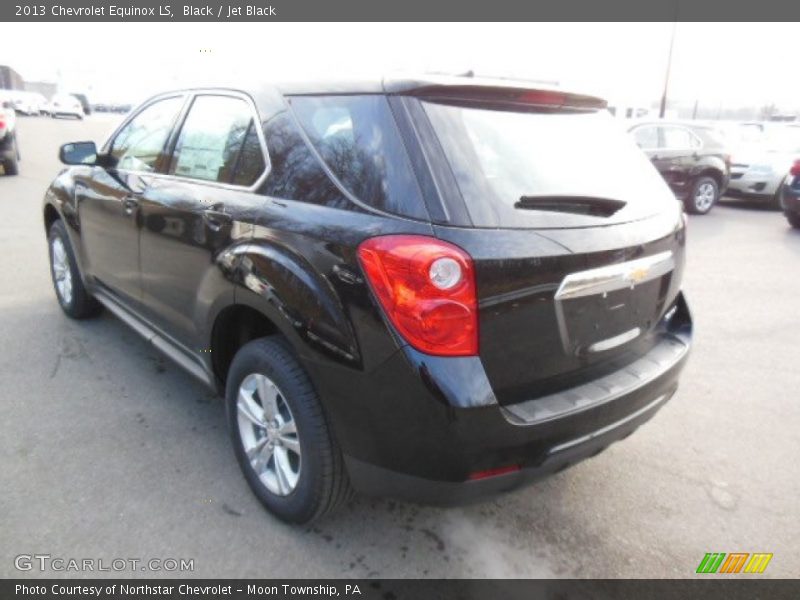 Black / Jet Black 2013 Chevrolet Equinox LS