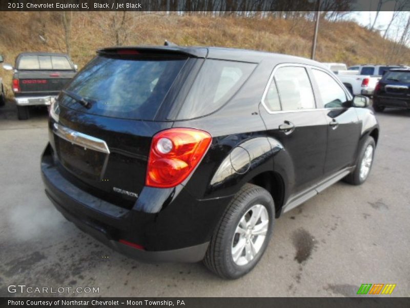 Black / Jet Black 2013 Chevrolet Equinox LS