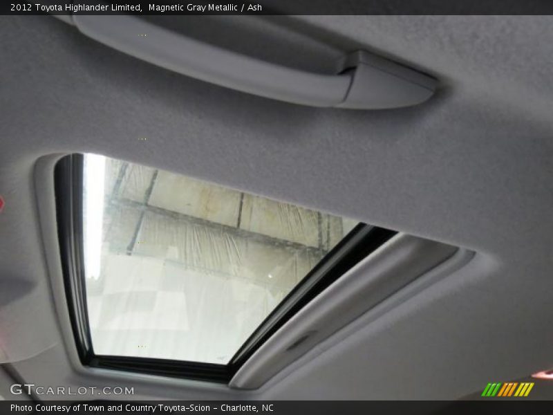 Magnetic Gray Metallic / Ash 2012 Toyota Highlander Limited