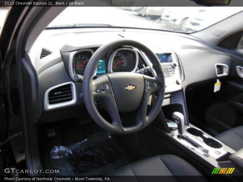 Black / Jet Black 2013 Chevrolet Equinox LS