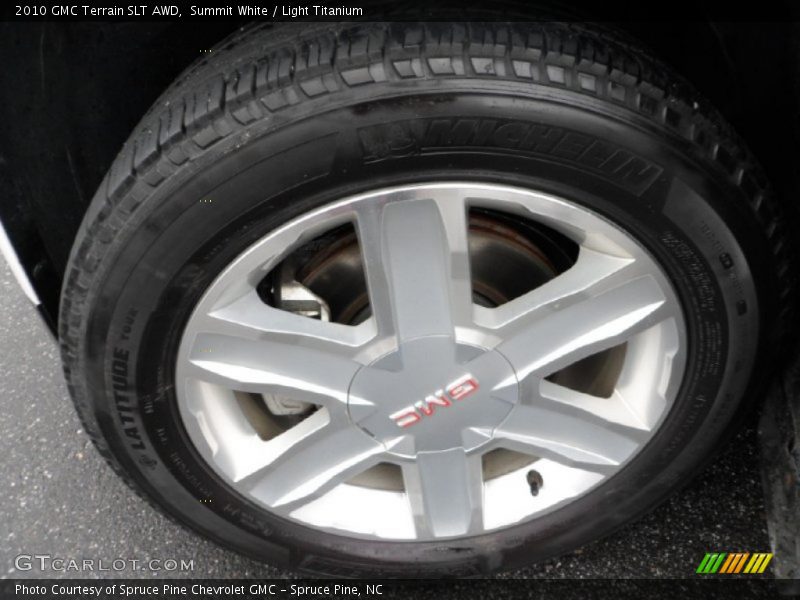 Summit White / Light Titanium 2010 GMC Terrain SLT AWD