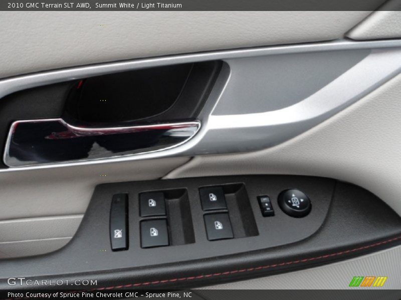 Summit White / Light Titanium 2010 GMC Terrain SLT AWD