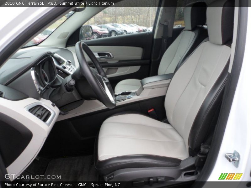 Summit White / Light Titanium 2010 GMC Terrain SLT AWD