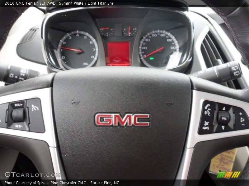 Summit White / Light Titanium 2010 GMC Terrain SLT AWD