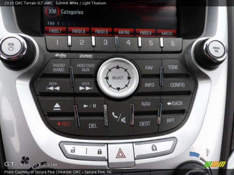 Summit White / Light Titanium 2010 GMC Terrain SLT AWD