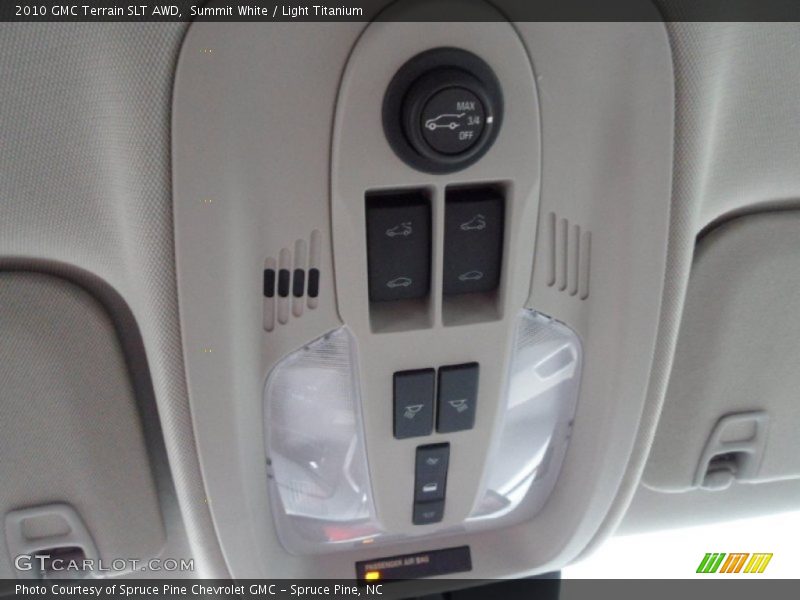 Summit White / Light Titanium 2010 GMC Terrain SLT AWD