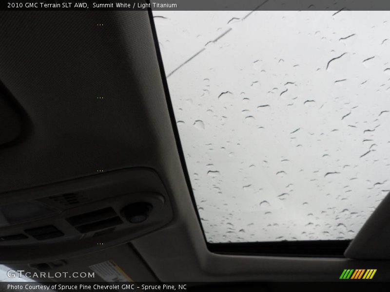 Summit White / Light Titanium 2010 GMC Terrain SLT AWD