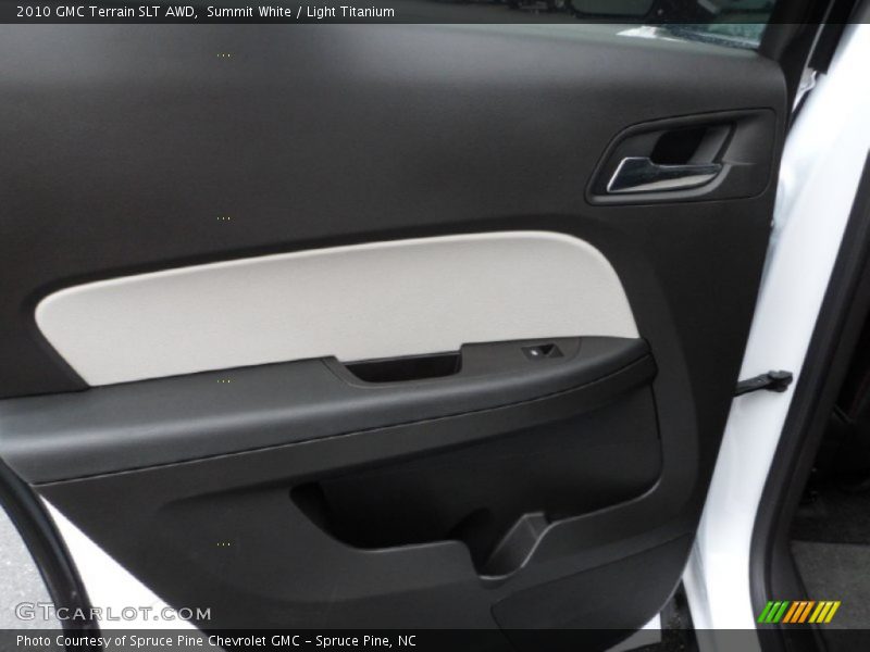 Summit White / Light Titanium 2010 GMC Terrain SLT AWD