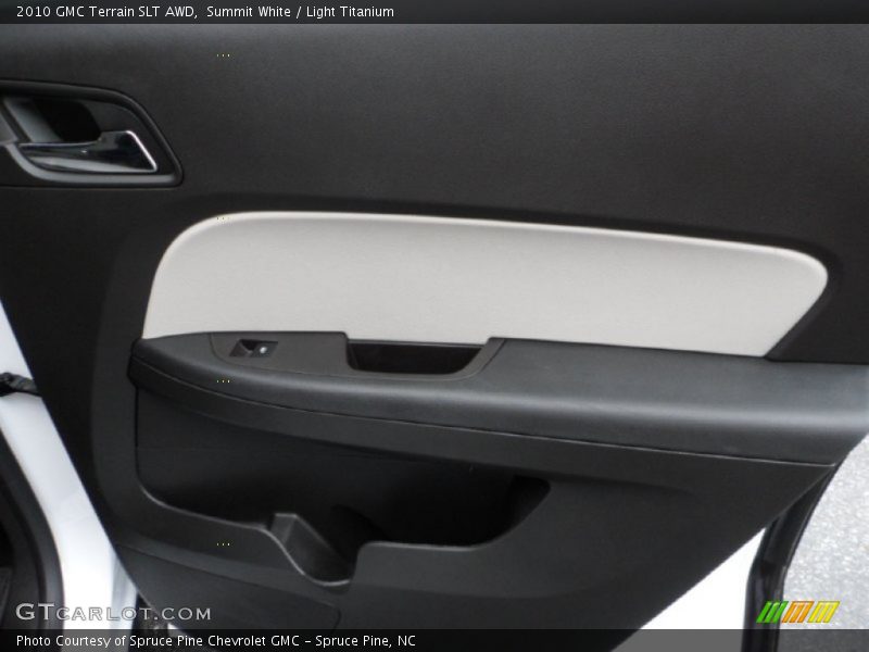 Summit White / Light Titanium 2010 GMC Terrain SLT AWD