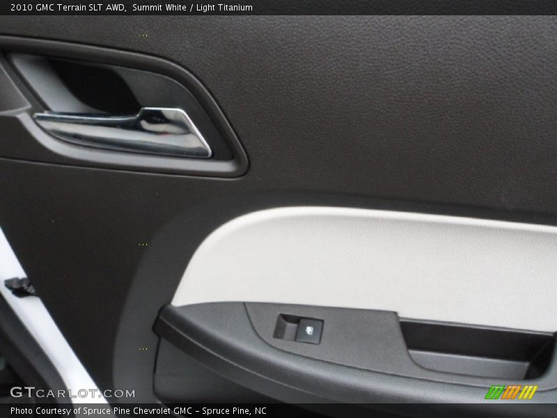 Summit White / Light Titanium 2010 GMC Terrain SLT AWD
