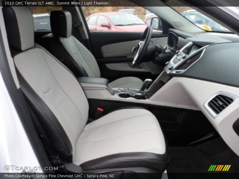 Summit White / Light Titanium 2010 GMC Terrain SLT AWD