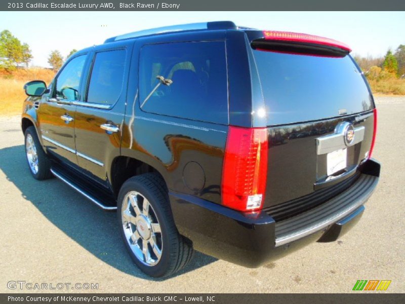 Black Raven / Ebony 2013 Cadillac Escalade Luxury AWD