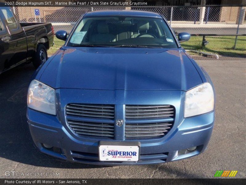 Marine Blue Pearl / Dark Slate Gray/Light Graystone 2007 Dodge Magnum SXT