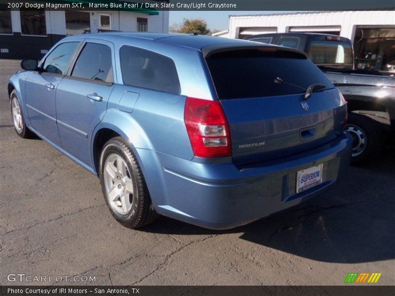 Marine Blue Pearl / Dark Slate Gray/Light Graystone 2007 Dodge Magnum SXT