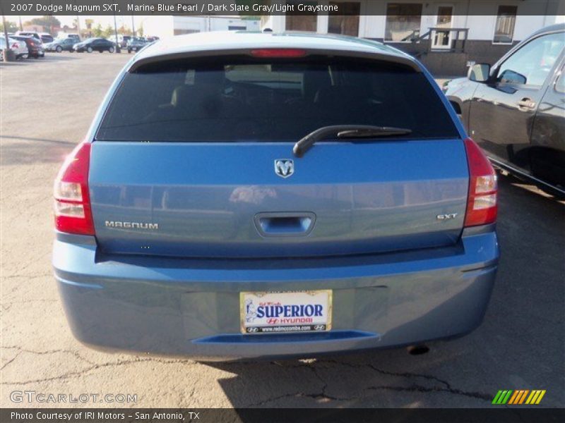 Marine Blue Pearl / Dark Slate Gray/Light Graystone 2007 Dodge Magnum SXT