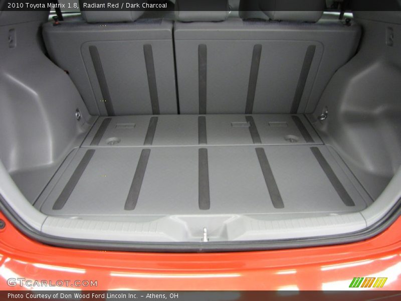 Radiant Red / Dark Charcoal 2010 Toyota Matrix 1.8