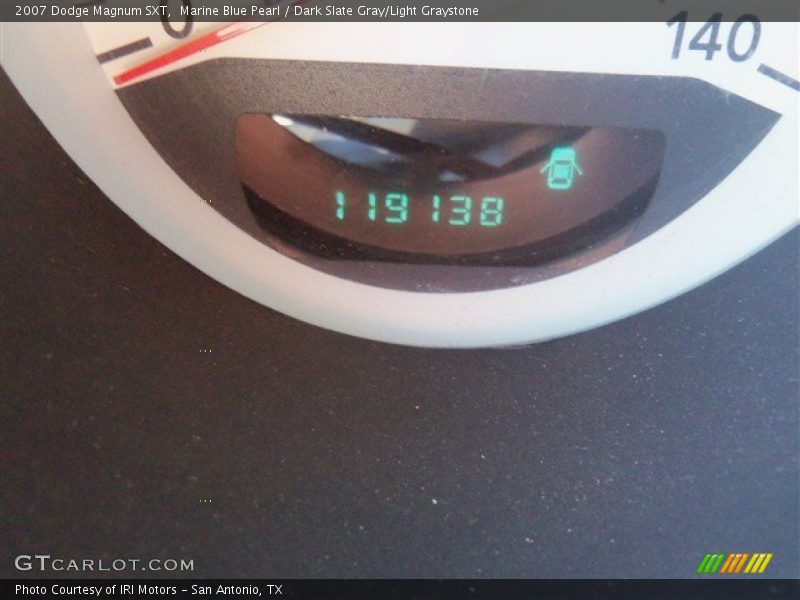 Marine Blue Pearl / Dark Slate Gray/Light Graystone 2007 Dodge Magnum SXT