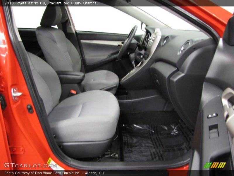 Radiant Red / Dark Charcoal 2010 Toyota Matrix 1.8