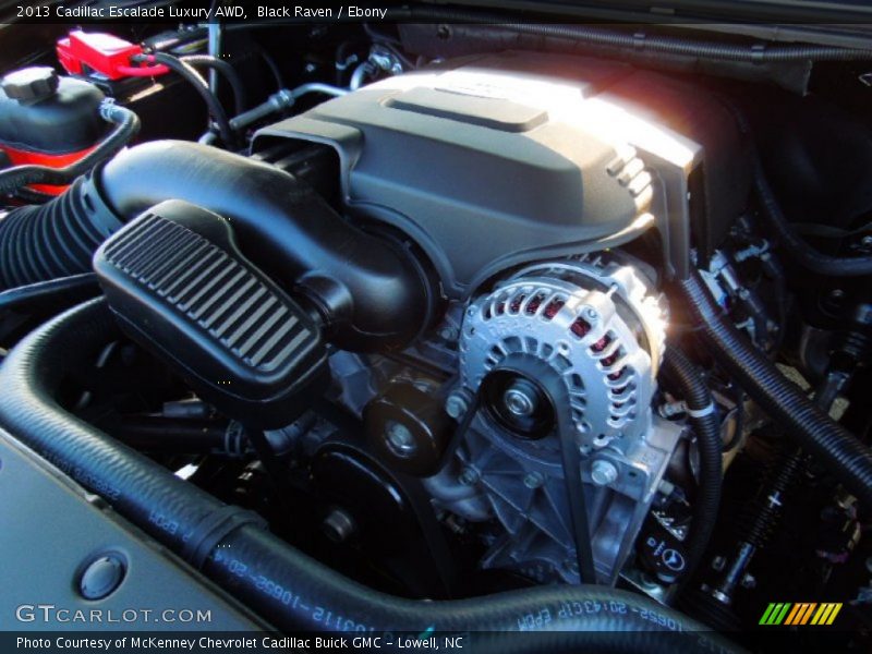  2013 Escalade Luxury AWD Engine - 6.2 Liter Flex-Fuel OHV 16-Valve VVT Vortec V8