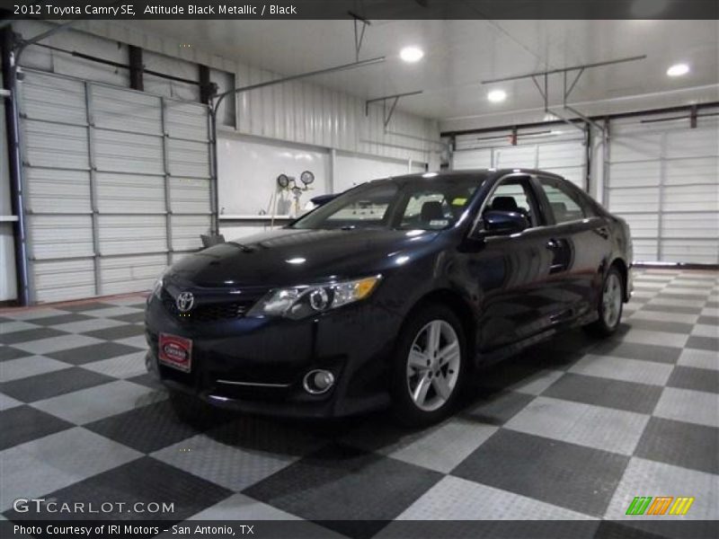 Attitude Black Metallic / Black 2012 Toyota Camry SE