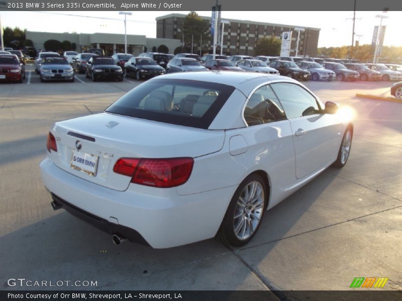 Alpine White / Oyster 2013 BMW 3 Series 335i Convertible
