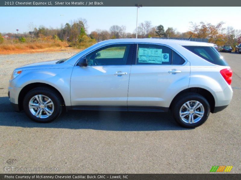  2013 Equinox LS Silver Ice Metallic