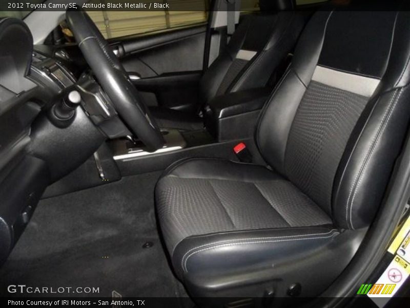 Attitude Black Metallic / Black 2012 Toyota Camry SE