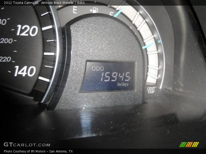Attitude Black Metallic / Black 2012 Toyota Camry SE