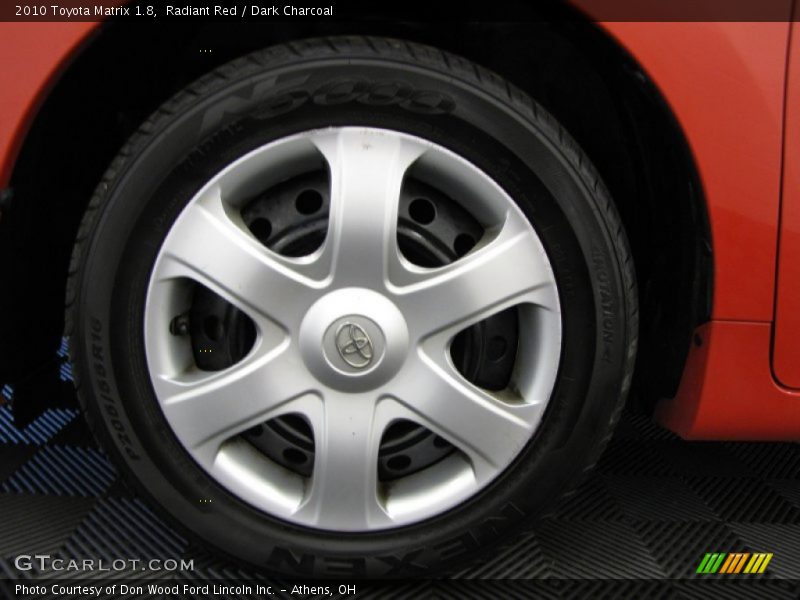 Radiant Red / Dark Charcoal 2010 Toyota Matrix 1.8