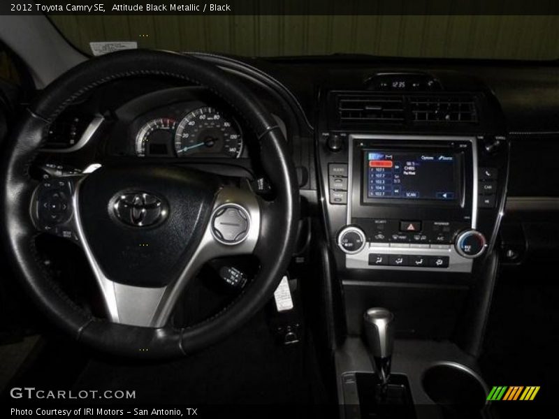 Attitude Black Metallic / Black 2012 Toyota Camry SE