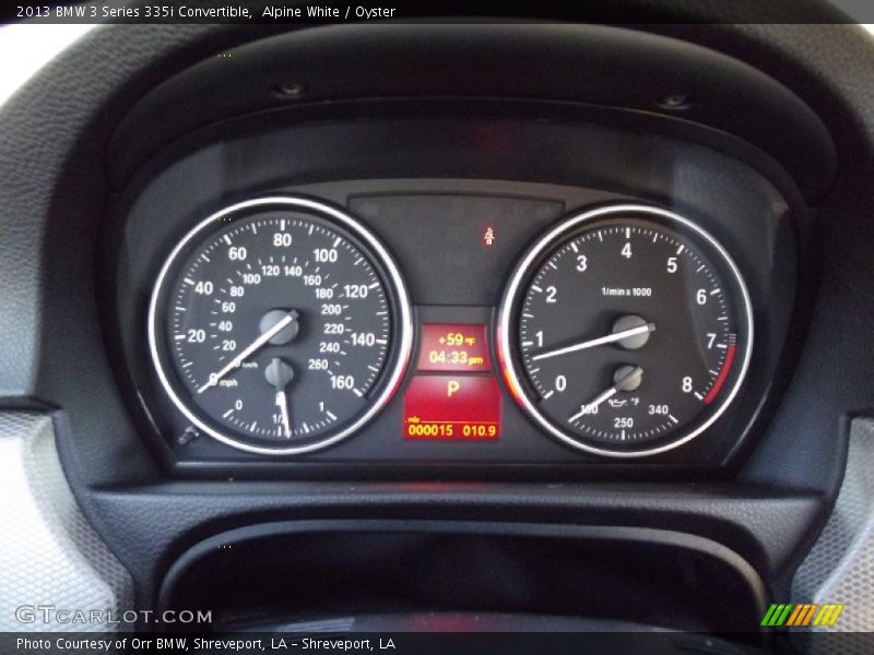 Alpine White / Oyster 2013 BMW 3 Series 335i Convertible