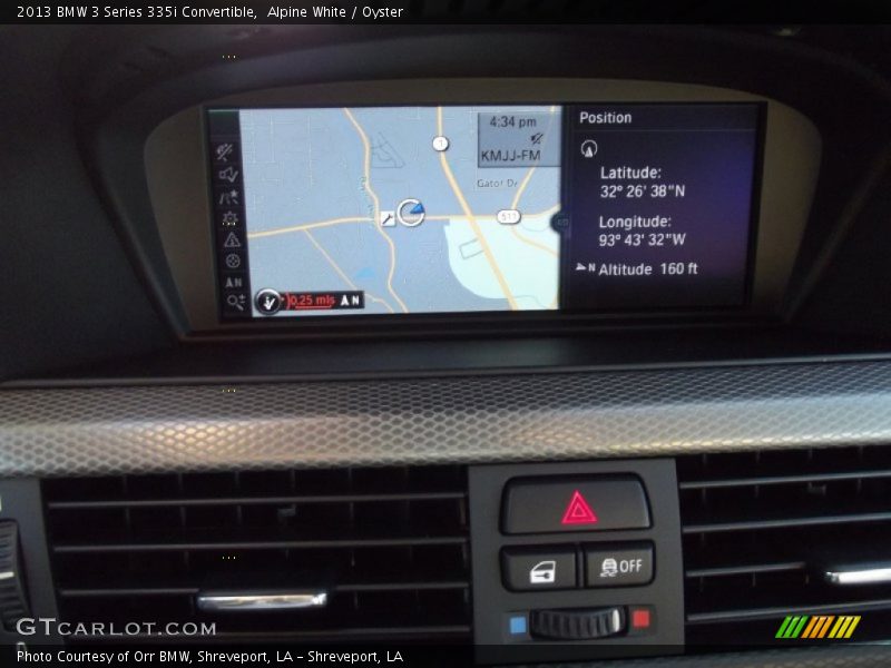 Alpine White / Oyster 2013 BMW 3 Series 335i Convertible