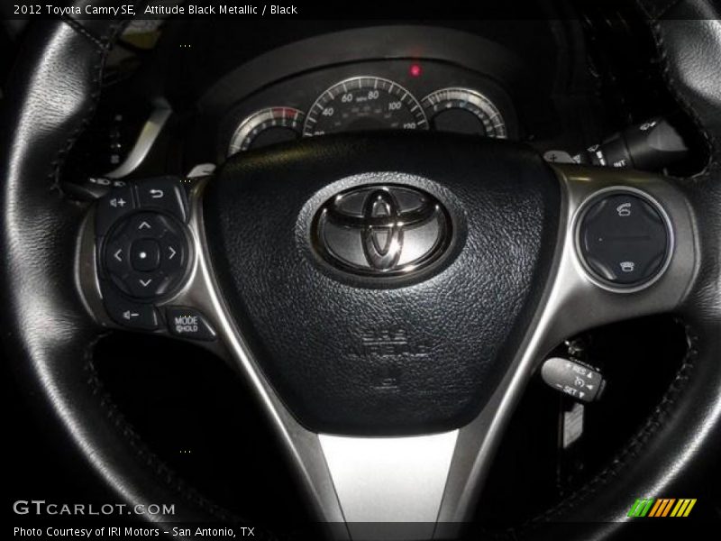 Attitude Black Metallic / Black 2012 Toyota Camry SE