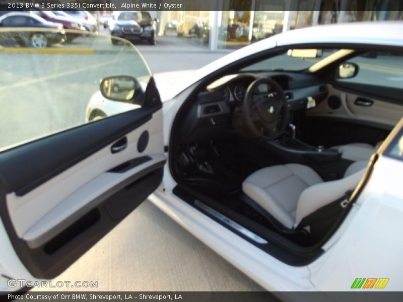 Alpine White / Oyster 2013 BMW 3 Series 335i Convertible